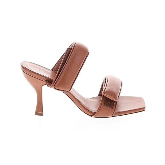 NEW GIA BORGHINI x Pernille Teisbaek Two Strap Padded Adjustable Heels Sandal - Picture 6 of 9